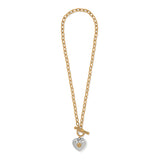 Palm Canyon Heart Toggle Necklace