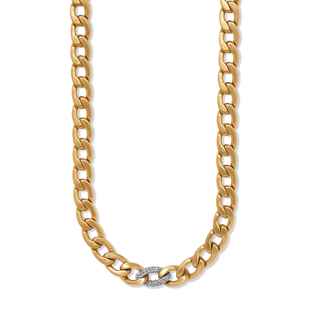 Brighton Cleo Pave Link Necklace