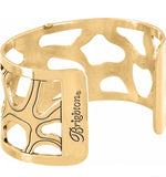 Brighton Christo Nairobi Wide Cuff Bracelet Style JF2985 - Gold