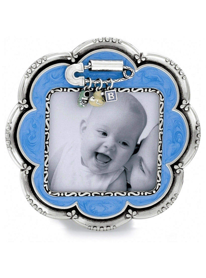 Brighton Baby Love Flower Frame Style G10286 - Blue