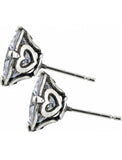 Brighton Brilliance Cubic Zirconia 10MM Post Earrings Style JE154D