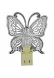 Brighton Fly By Night Butterfly Night Light Style HT050 - Silver