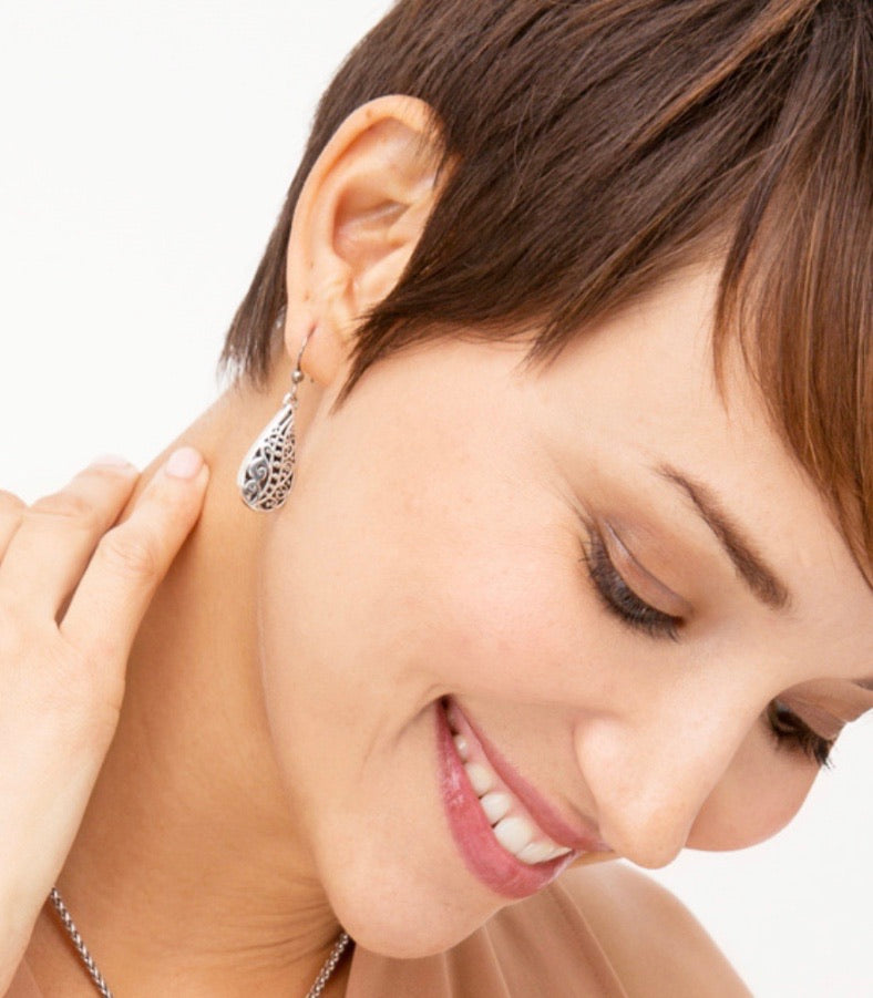 Brighton Love Affair French Wire Earrings Style JE3000 - Silver