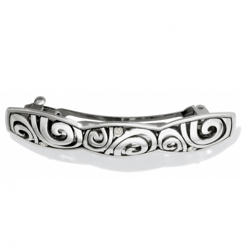 Brighton Silver London Groove Barrette Style J81812