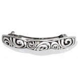 Brighton Silver London Groove Barrette Style J81812