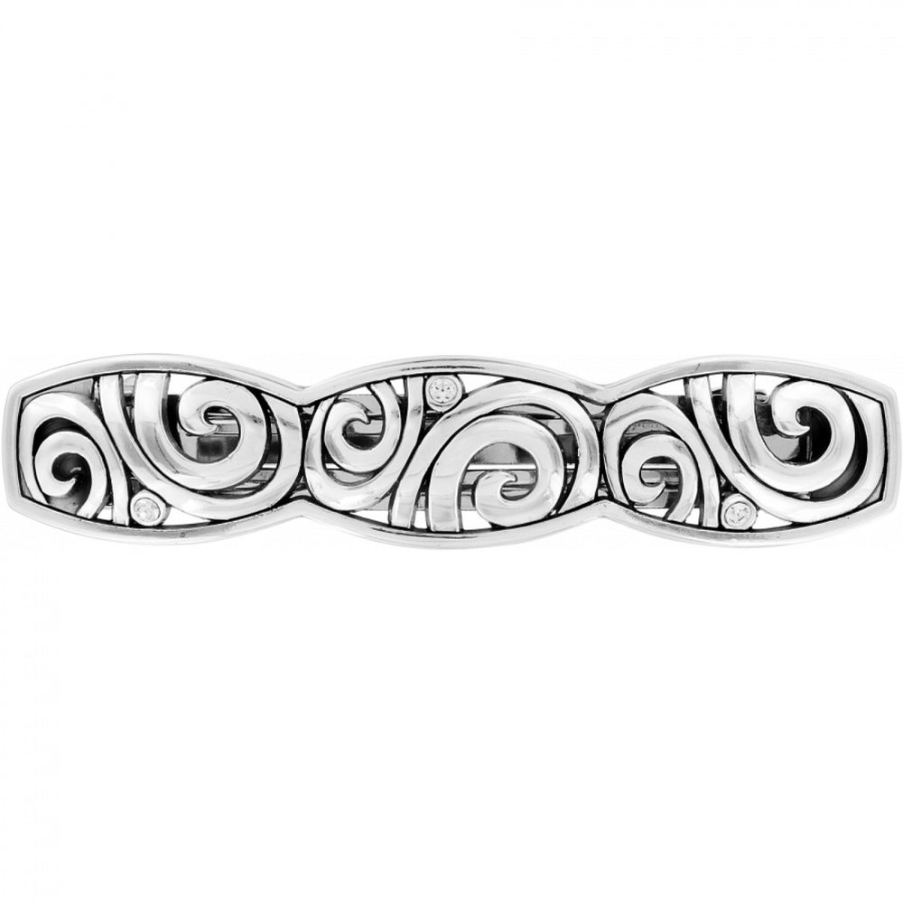 Brighton Silver London Groove Barrette Style J81812
