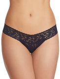 Hanky Panky Signature Lace Low Rise Thong Style 4911 - Navy