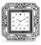 Brighton Tango Square Clock Style G20030 - Silver