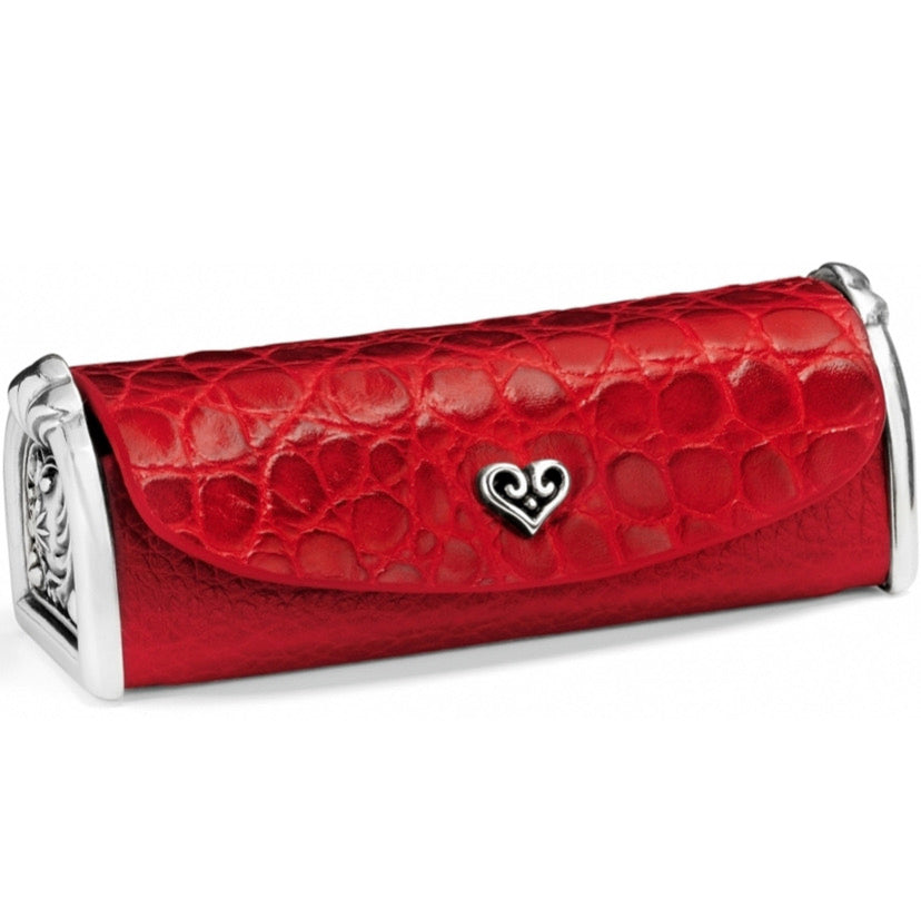 Brighton B Wishes Leather Lipstick Case Style E20517 - Red