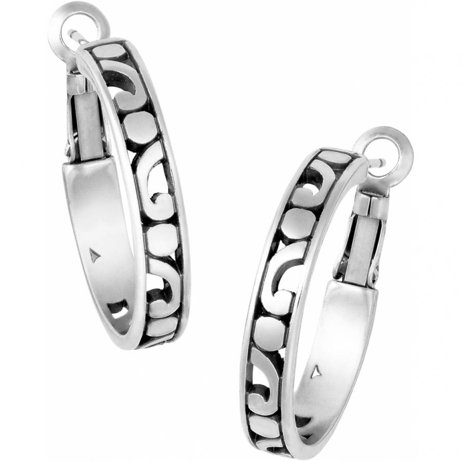 Brighton Contempo Small Hoop Earrings Style JE9710 - Silver